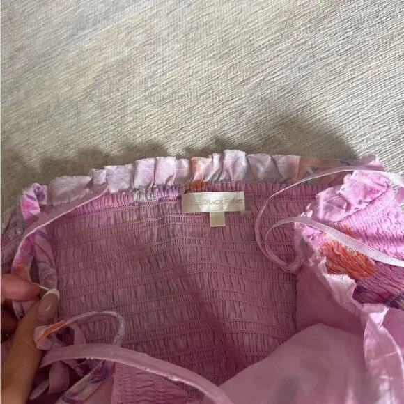 Loveshackfancy Floral Pink Halter Dress - Picture 3 of 3